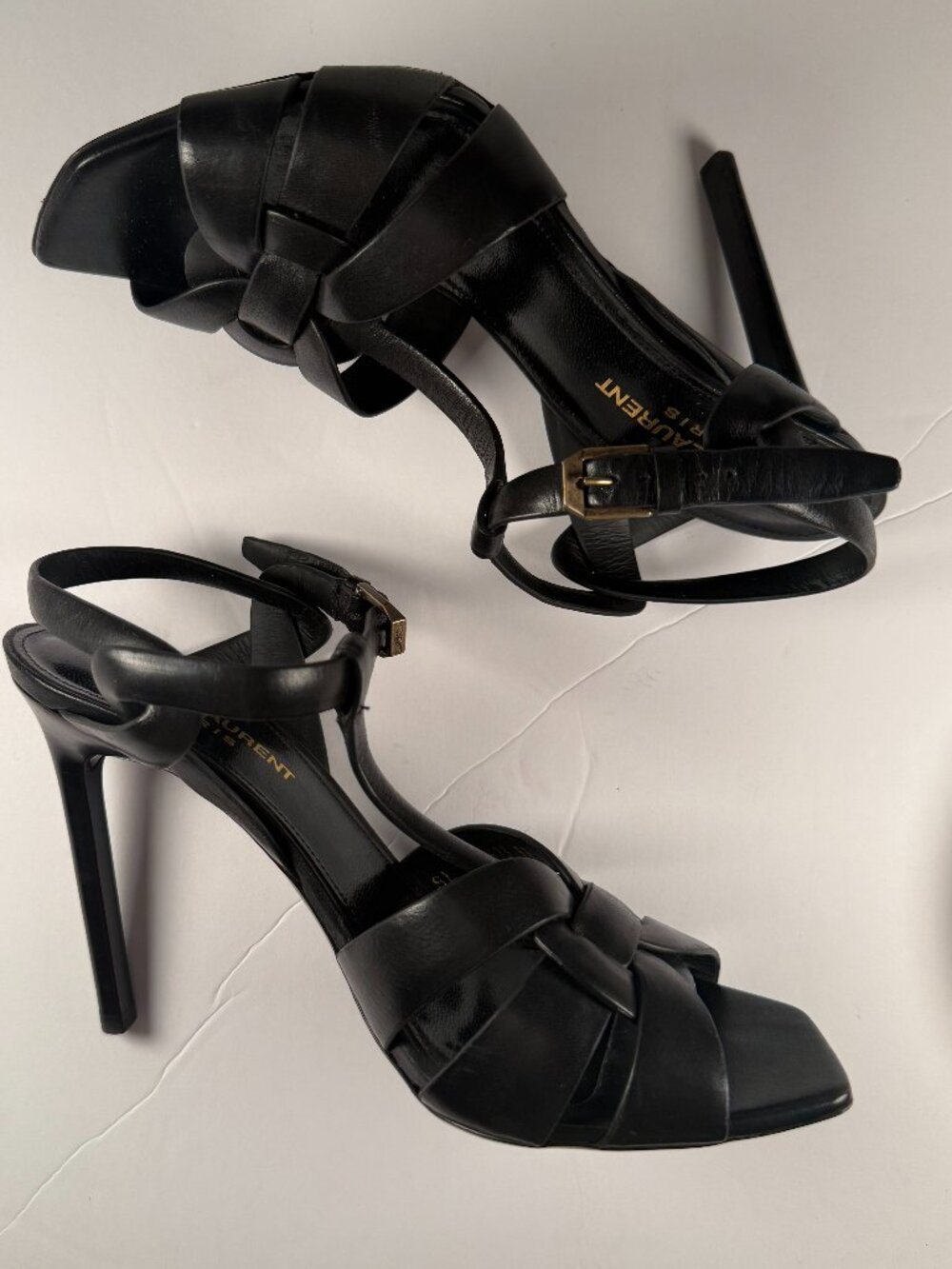 SAINT LAURENT TRIBUTE 105 SANDALS - Picture 8 of 13